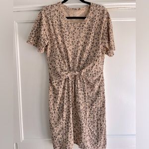Women’s leopard shirt dress